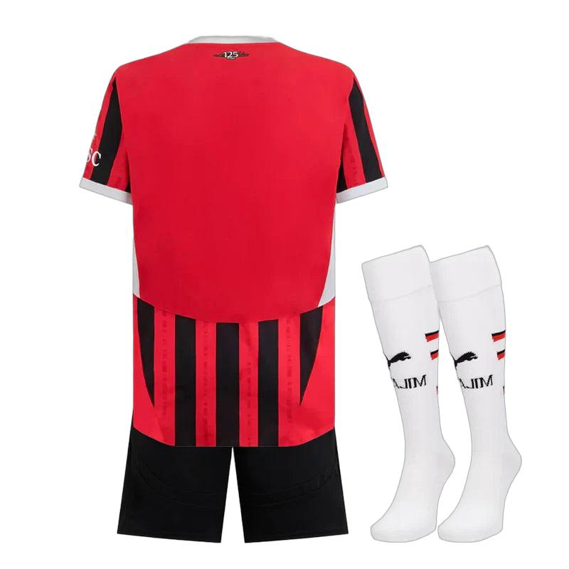KITS ENFANT/ JUNIOR AC MILAN DOMICILE 2024/2025