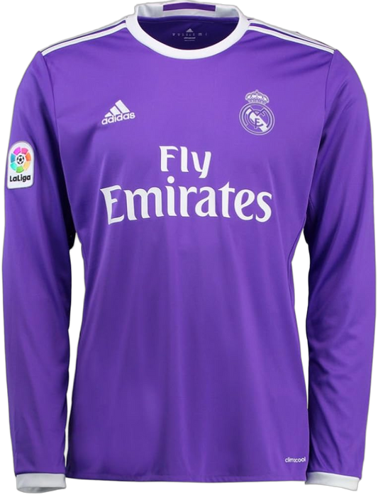 MAILLOT REAL MADRID MANCHES LONGUES 2016-2017