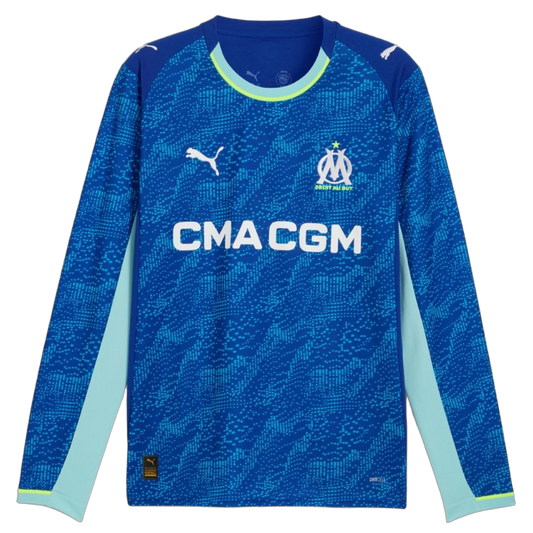 Maillot Marseille OM Third Manches Longues Homme 2025 2026