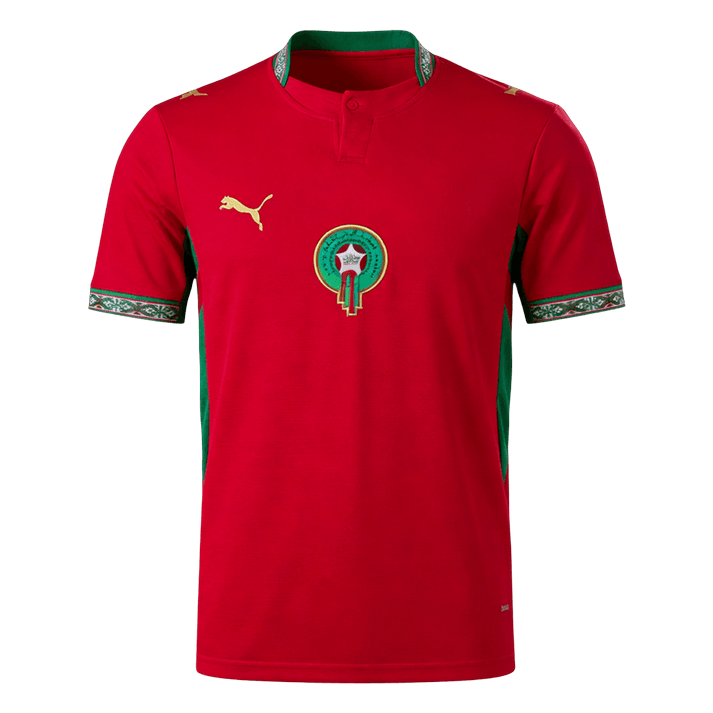 MAILLOT MAROC DOMICILE COUPE DU MONDE 2026