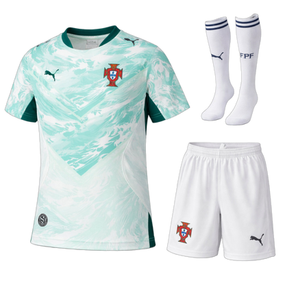 KITS ENFANT/ JUNIOR PORTUGAL EXTERIEUR COUPE DU MONDE 2026