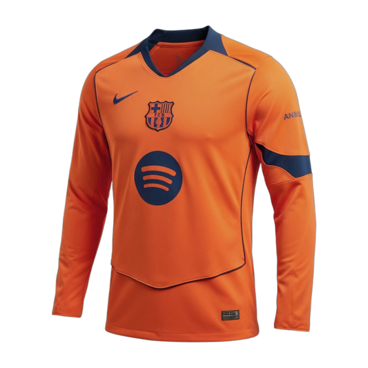 MAILLOT BARCELONE THIRD MANCHES LNGUES 2025/2026