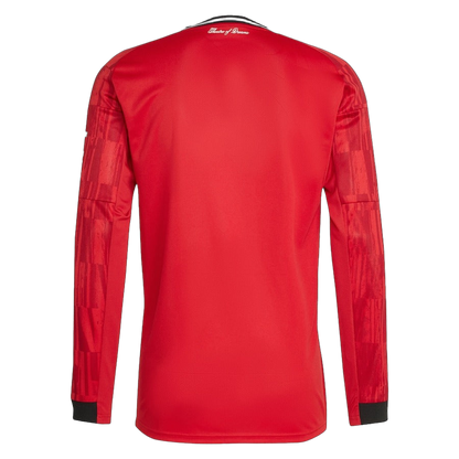 MAILLOT MANCHESTER UNITED DOMICILE MANCHES LONGUES 2025/2026