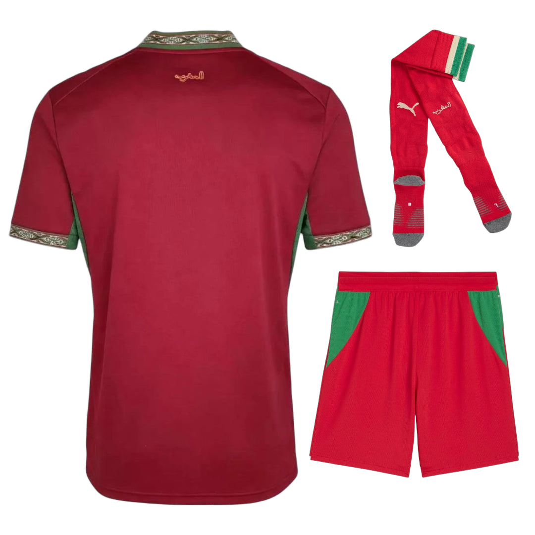 KITS ENFANT/ JUNIOR MAROC DOMICILE COUPE DU MONDE 2026